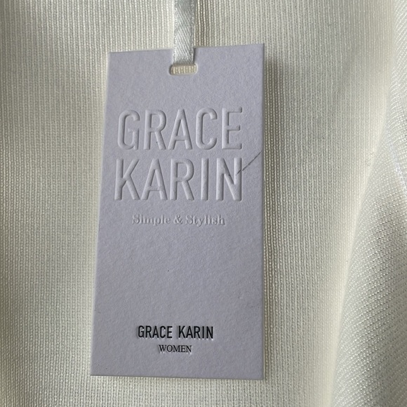 Grace Karin Draped Open-Front Tie-Waist Cardigan - Picture 11 of 14